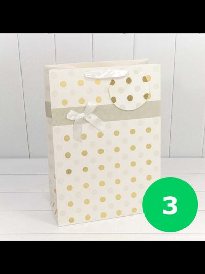 Пакет подарочный "Леди" (микс), 32*45*15см