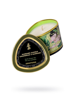 274511 Массажное аромамасло в виде свечи Shunga «Спокойствие. Зеленый чай» 170мл