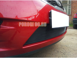 Защита радиатора KIA Ceed I рестайлинг 2010-2012 black