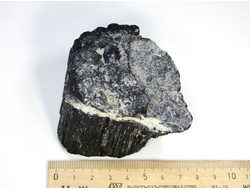 Турмалин чёрный шерл, кристалл, Бразилия (68*67*42 мм, 339 г) №24778