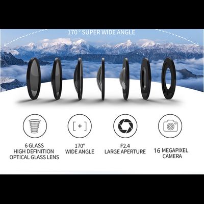 Водонепроницаемая экшн-камера CERASTES 4K60FPS