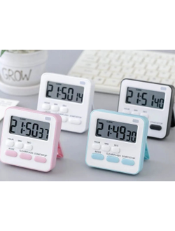 Таймер Kromatech JS-303 (бело-голубой)