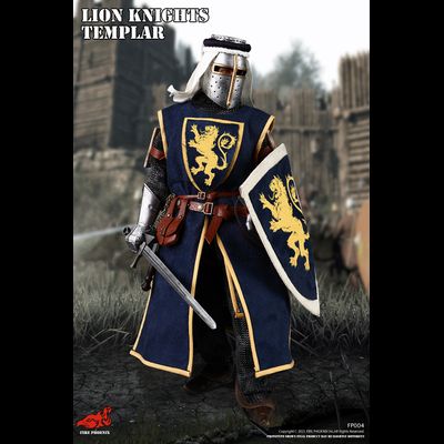 Рыцарь-крестоносец - Коллекционная ФИГУРКА 1/6 LION KNIGHT TEMPLAR (FP004) - FIRE PHOENIX