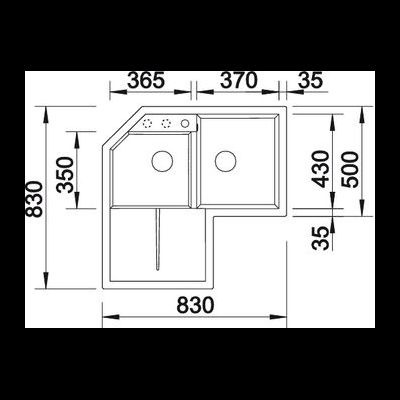 Мойка Blanco Metra 9 E