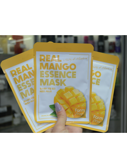 Маска для лица тканевая с экстрактом манго Real Mango Essence Mask FarmStay