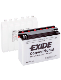 АККУМУЛЯТОР EXIDE Conventional EB16AL-A2 R+ 16AH 175А (EN)