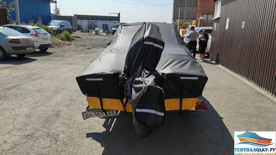 Тент на Прогресс 2 из оксфорда 600 цвет черный