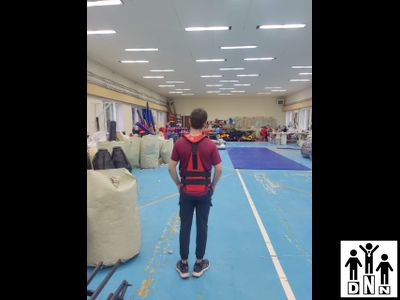 Жилет защитный для единоборств детский DNN