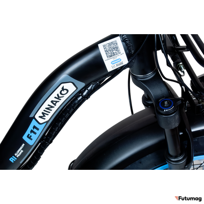 Электровелосипед Minako F11 PRO 20 (черный)