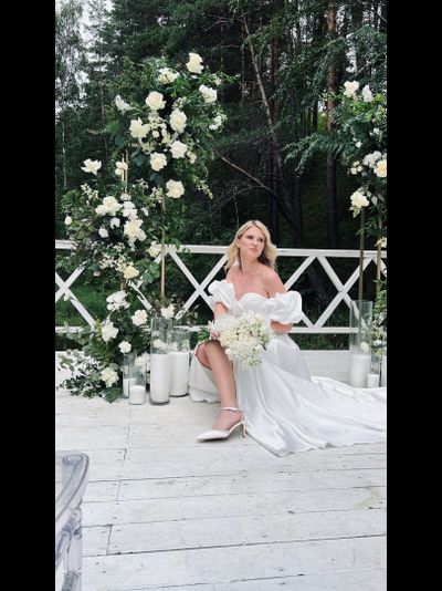 Арка для выездной церемонии "Романтика"