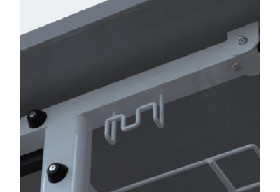 Травмобезопасный крючок для портфеля с обеих сторон