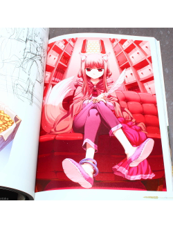 Оригинальный Арт Бук - Spice and Wolf  Jyunenme no Ringo Shu - (Волчица и пряности)