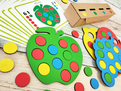 Сортер-мозаика "Дары природы"