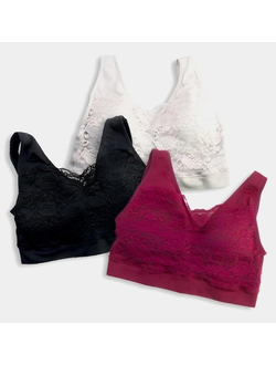 Набор топов Ажур Бра, 3 штуки