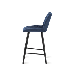 ОМЕГА ПОЛУБАРНАЯ Стул, Сиденье  CATALANA 16 синий/каркас Черный