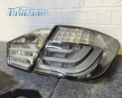 Стопы Toyota Camry 50 стиль BMW черные дымчатые