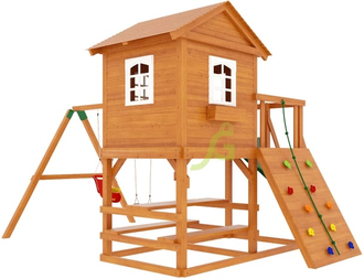 Детская деревянная площадка IgraGrad Домик 2