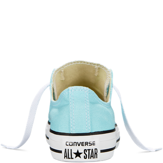 кеды converse all star мятные низкие фото вид сзади