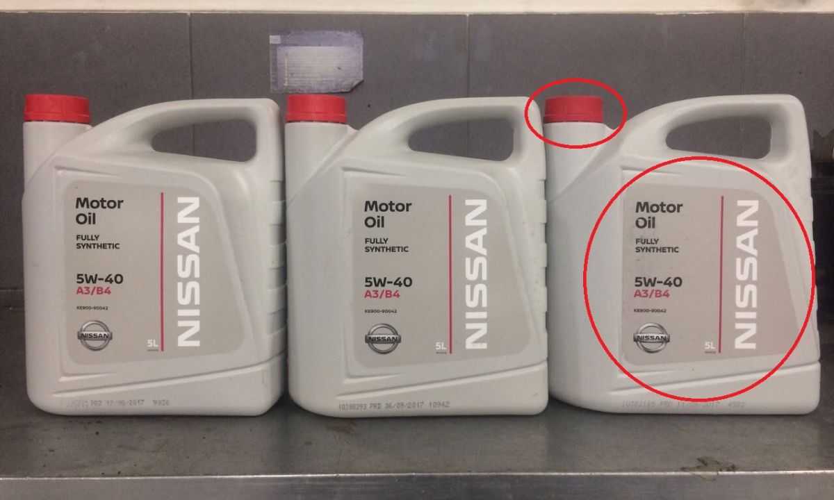 Отличить подделку масла ниссан. Nissan 5w40 5л.. Nissan 5w40 оригинал. Поддельное масло Nissan 5w40. Nissan 5-40.
