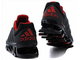 Adidas Spring Blade Черные с красным (41-45) Арт. 168M-A