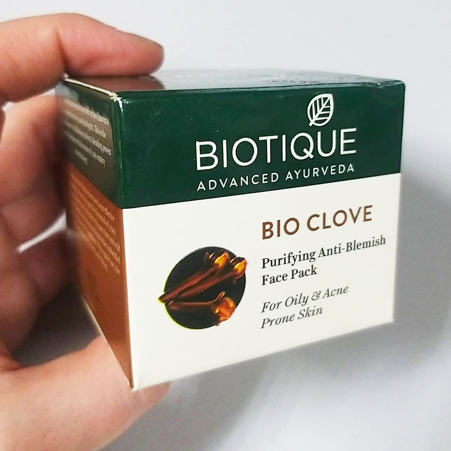 Очищающая маска для лица Biotique Bio Clove (Индия)