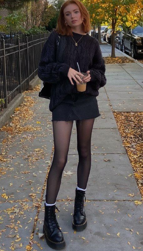 Юбка миди или мини с Jadon dr martens