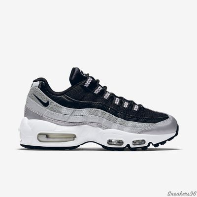 Nike Air Max 95 Серые/Черные Унисекс (36-45)