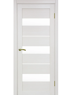 OPTIMA PORTE/ TURIN (ТУРИН) 526.122 БЕЛЫЙ МОНОХРОМ/ САТИН