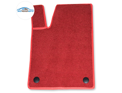 Накладки - коврики из текстильного ворса СТАНДАРТ красные