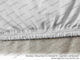 Наматрасник Cleo Cotton line на резинке 140х200х35 (белый) 140/001-CL