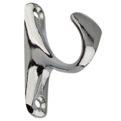 одинарный крючок для мебели металлический
