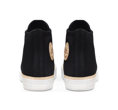 Черные нубуковые Кеды Converse Vachetta All Star Leather Trim 165919C