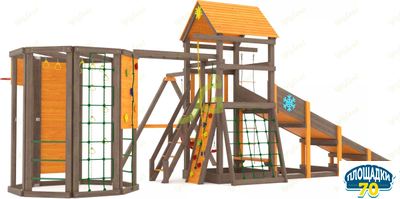 Всесезонная площадка IgraGrad С Gride с WorkOut SF1 Бийск