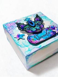 Объёмная подарочная 3Д-коробочка в стиле украшения