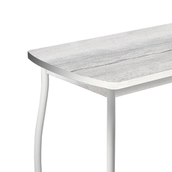 ГРАНД.4 Стол обеденный, 1000х700х32мм, дуб канадский/белый 1.1