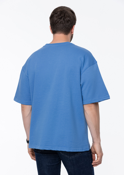 Футболка оверсайз (А40) 260 гр/м2, 100% хлопок, футер-петля