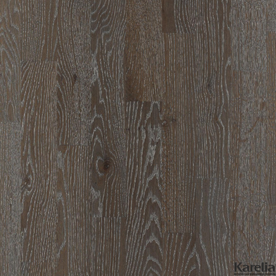Паркетная доска Karelia Дуб Promenade Grey 3S купить в интернет-магазине karelia-floor.ru