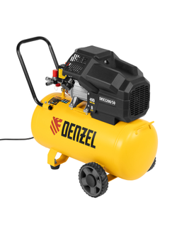 Компрессор воздушный DKV2200/50, Х-PRO 2.2 кВт, 400 л/мин, 50 л Denzel