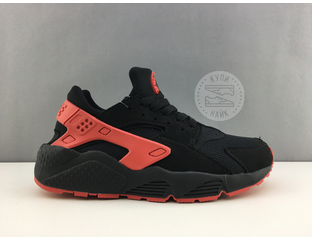 NIKE HUARACHE BLACK RED