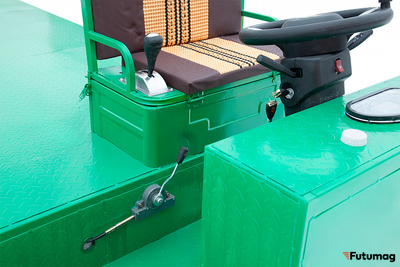 Платформенная тележка электрическая RuTrike БАЗА