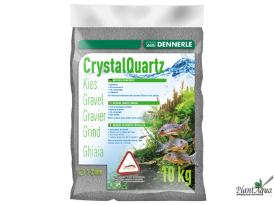 Грунт Dennerle Kristall-Quarz сланцево-серый 10 кг