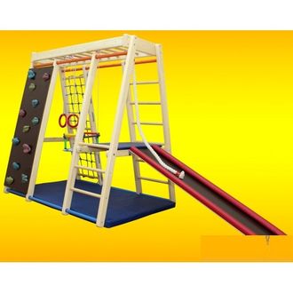 Спортивно-игровой комплекс Plastep БОГАТЫРЬ 170 дерево + 200 бонусов