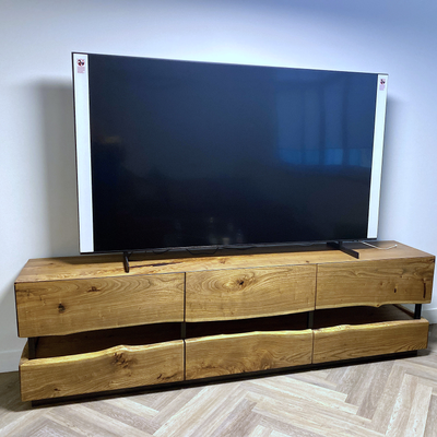 тумба под телевизор, мебель из слэба, стол из слэба, лофт-мебель, лофт-стиль, спил, слэб, массив