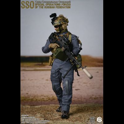 Боец сил специальных операций (ССО) РФ - Коллекционная ФИГУРКА 1/6 Russian Special Operations Forces (SSO) (26060R-B) - Easy&amp;Simple