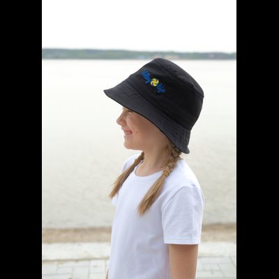 Панама детская черная (логотип Volleylife)