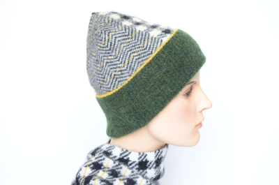 Итальянский шарф воротник Vizio Италия и шапка