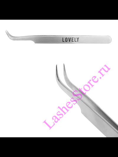 Пинцет LOVELY - «ИЗОГНУТЫЙ»