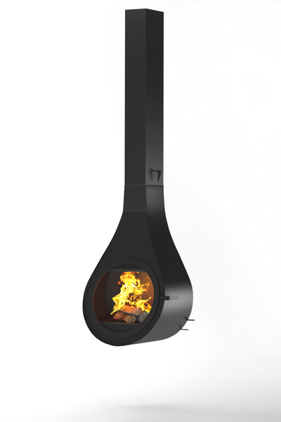 Подвесной камин для дома ROUND