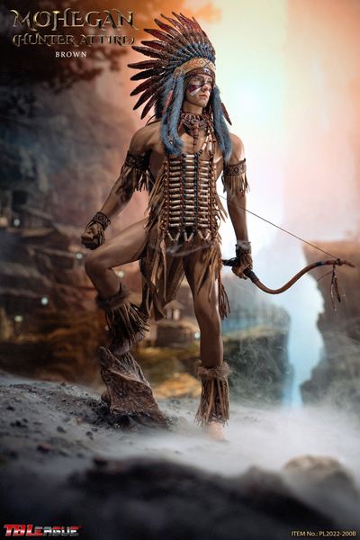 Индейский охотник в коричневом - КОЛЛЕКЦИОННАЯ ФИГУРКА 1/6 Mohegan (hunter attire) Brown (PL2022-200B) - TBLeague