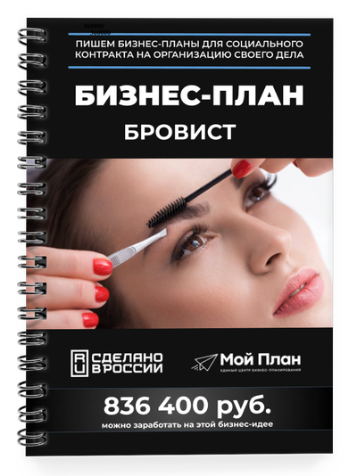 Бизнес-план бровиста для соцконтракта на самозанятость